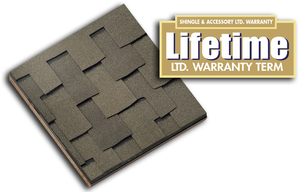 Shingle lifetime warranty term